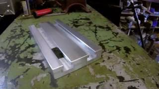 Making a sacrificial aluminum T Slot table on a Tormach PCNC 1100