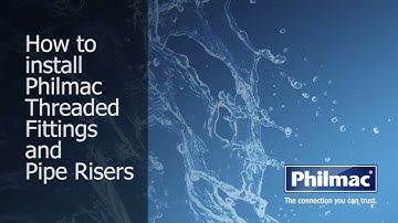 Philmac: How to install Philmac BSP Threaded Fittings.