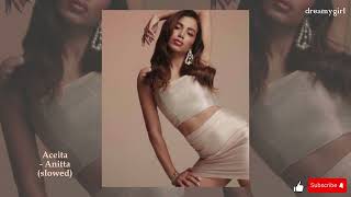 Aceita - Anitta Slowed