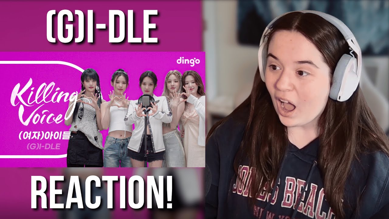 (G)I-DLE Dingo Killing Voice REACTION!