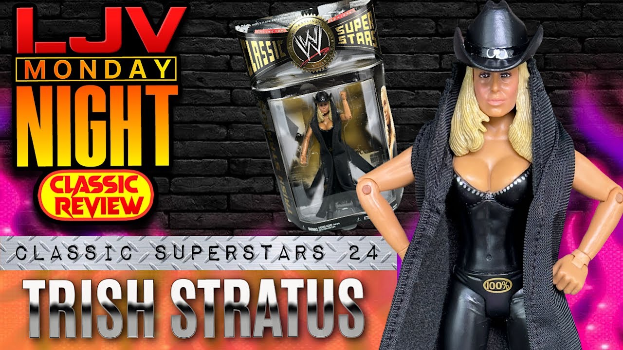 Trish Stratus WWE JAKKS Classic Superstars 24 Review! | Monday Night Classic Wrestling Figure