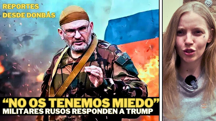 "WE'RE NOT AFRAID, ARE YOU?": RUSSIAN MILITARY RESPOND TO TRUMP'S THREATS | DONBAS REPORT