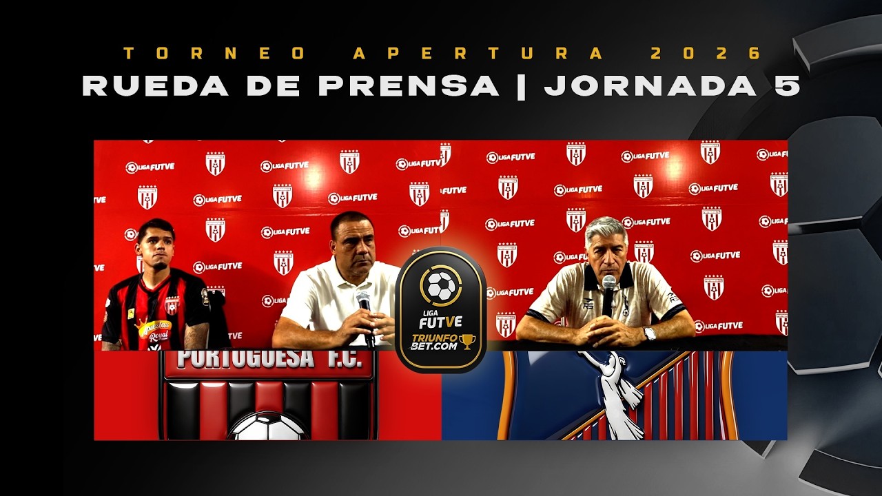 Rueda de prensa pospartido | Portuguesa - Monagas | Liga FUTVE Triunfobet