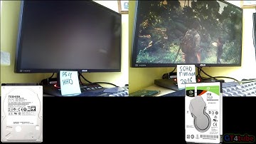 The Last of Us - PS4 - HDD Vs SSHD FireCuda -  Test Load Speed