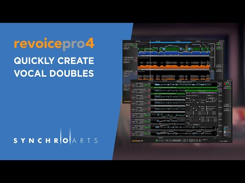 How to Quickly Create Vocal Doubles using Revoice Pro