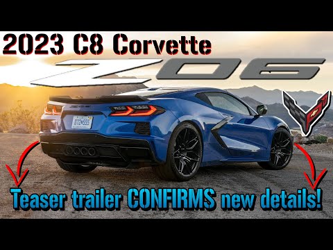 2023 C8 Corvette Z06 Teaser Trailer Contains A LOT of NEW Info! Let's Break it Down!