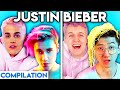 JUSTIN BIEBER WITH ZERO BUDGET! (YUMMY, WHAT DO YOU MEAN, BABY, &amp; MORE BEST OF LANKYBOX COMPILATION)