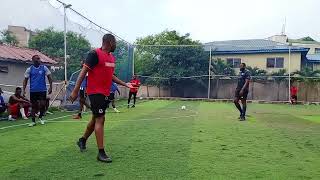 Pelumi continue to maintain his goalscoring form 👏#beehivesunday #training #football #5aside #goal