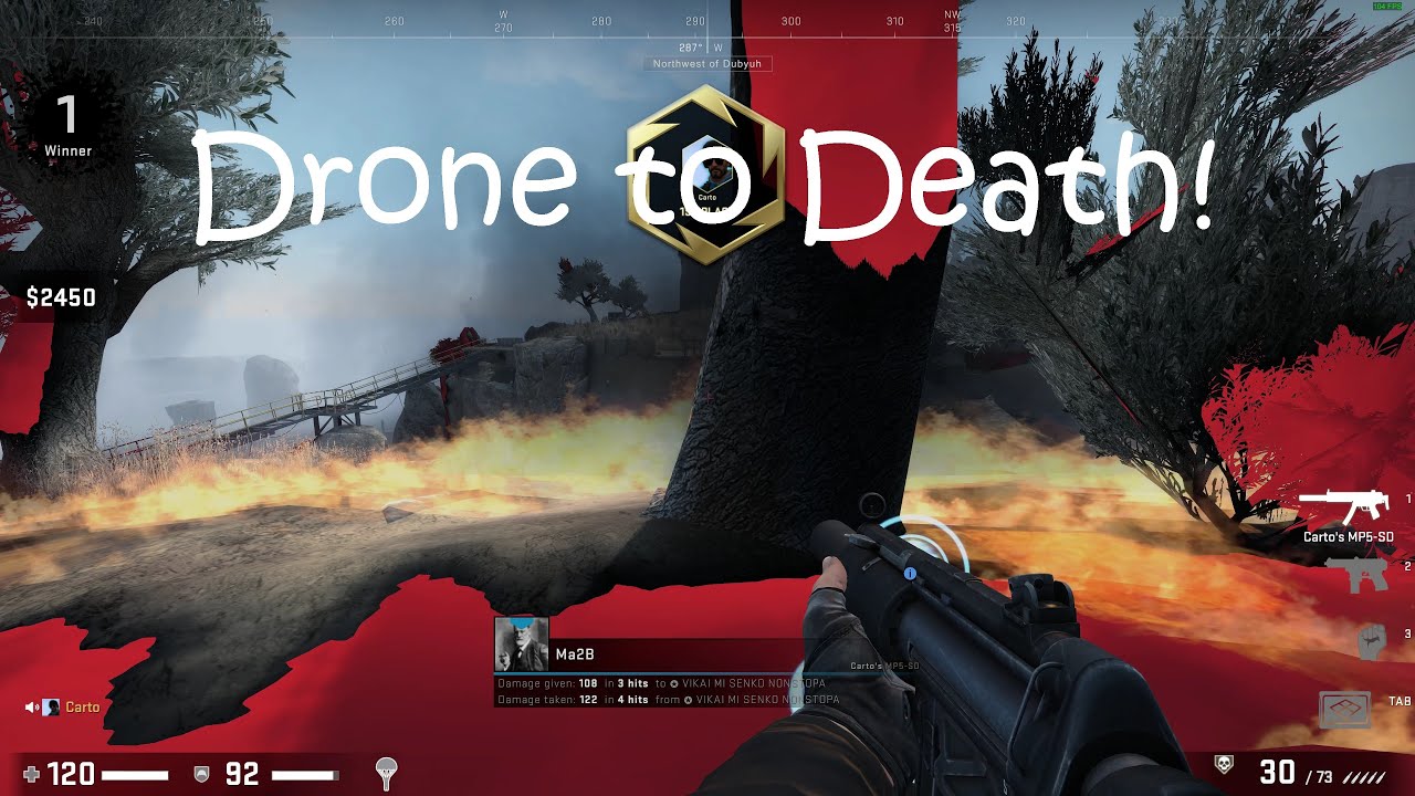 Drone to Death! | CSGO Danger Zone | Wolf gameplay from Carto featuring Clae6.