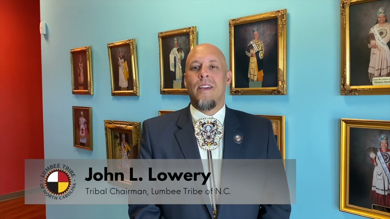 Lumbee Tribal Chairman Lowery Welcomes Students to College Day Conference