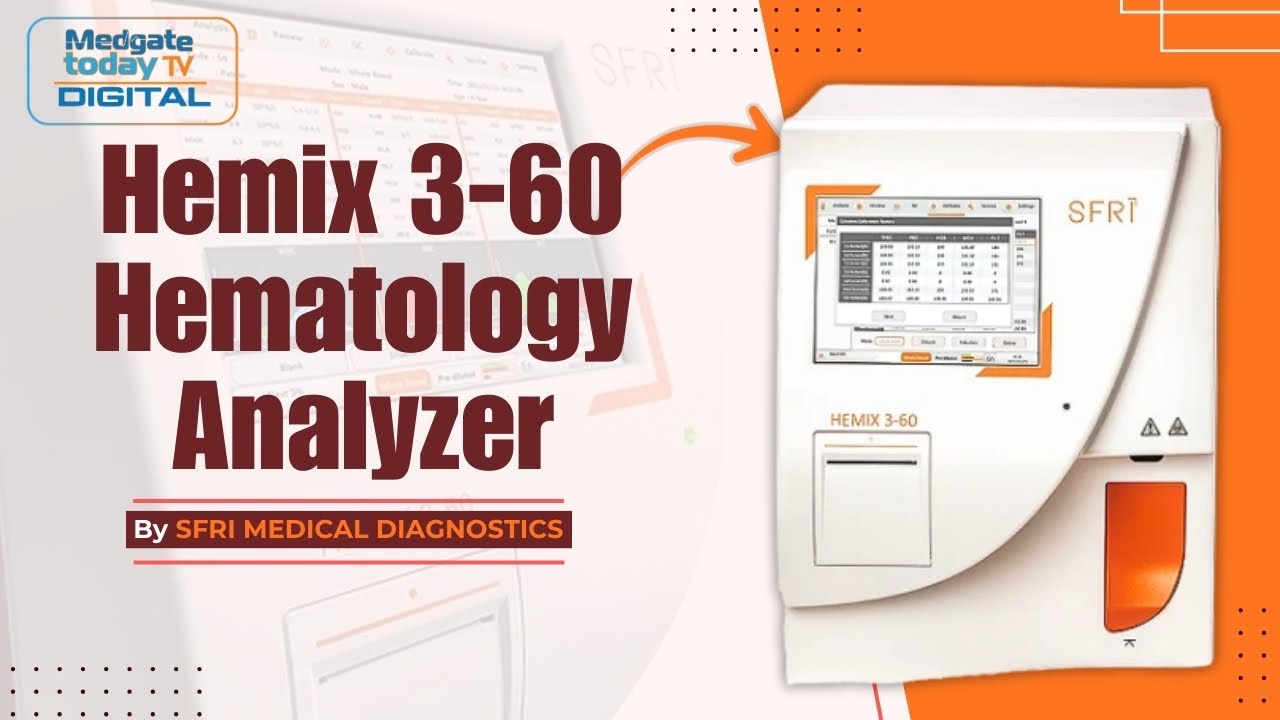 Hemix 3-60 Hematology Analyzer | Advanced Diagnostic Solution by SFRI ...