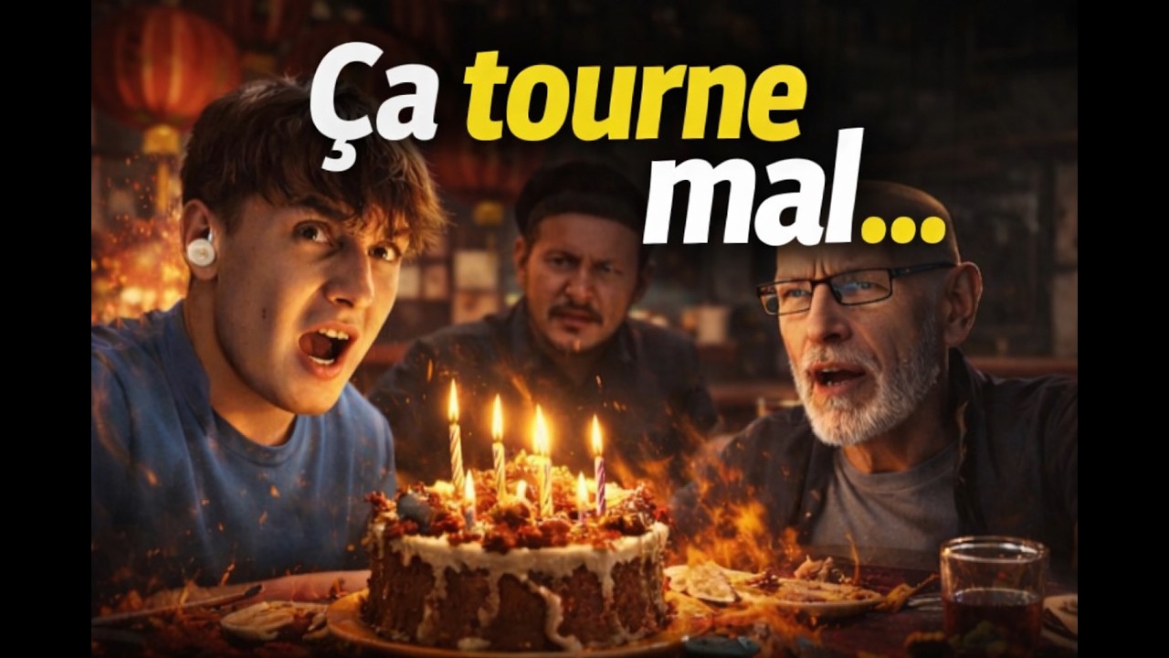 ✅121: Mon anniversaire ne se passe pas comme prévu.