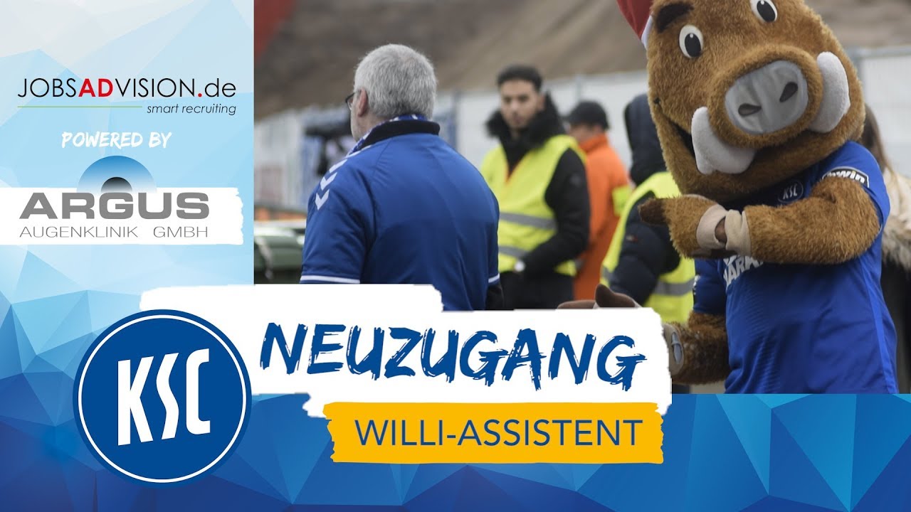 Dein Job, dein Tag, dein KSC: Willi-Assistent
