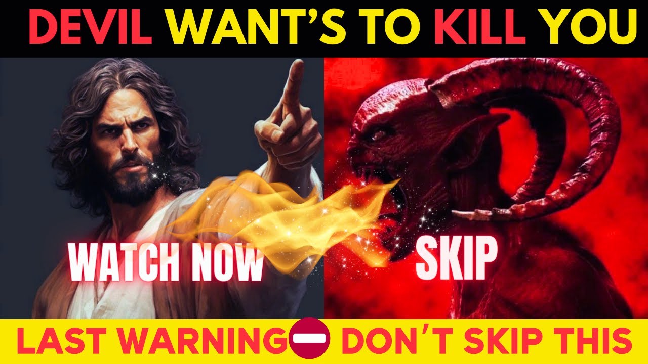 🔴God Says, Devil want to kill you don't ignore | God's Message Today ...