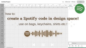 How to create a SPOTIFY CODE in DESIGN SPACE