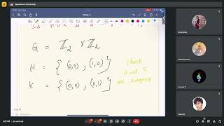 Tutorial Session (Week 2) || Introduction to abstract group theory || NPTEL course || Sathasivam K