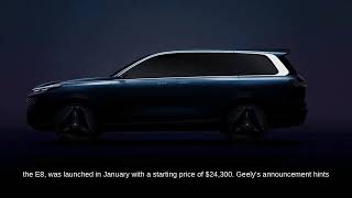 Geely Galaxy Flagship SUV Tease Before Beijing Auto Show Unveil