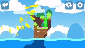 Snakebird! Level 1-7 Walkthrough/Playthrough