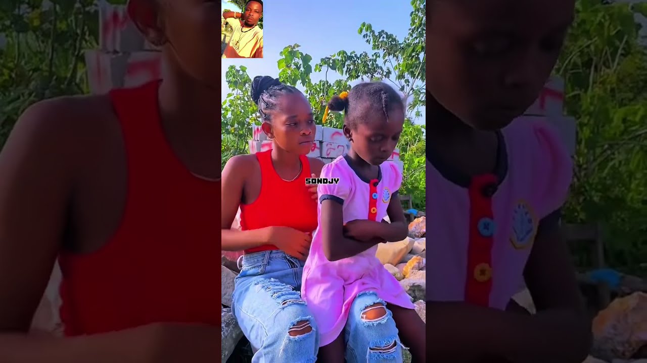 Djoulie pa vle Sasoo al nan renmen kounya 🤔#Pèrelamane