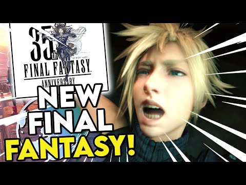 NEW Final Fantasy Games Coming & Final Fantasy Website!