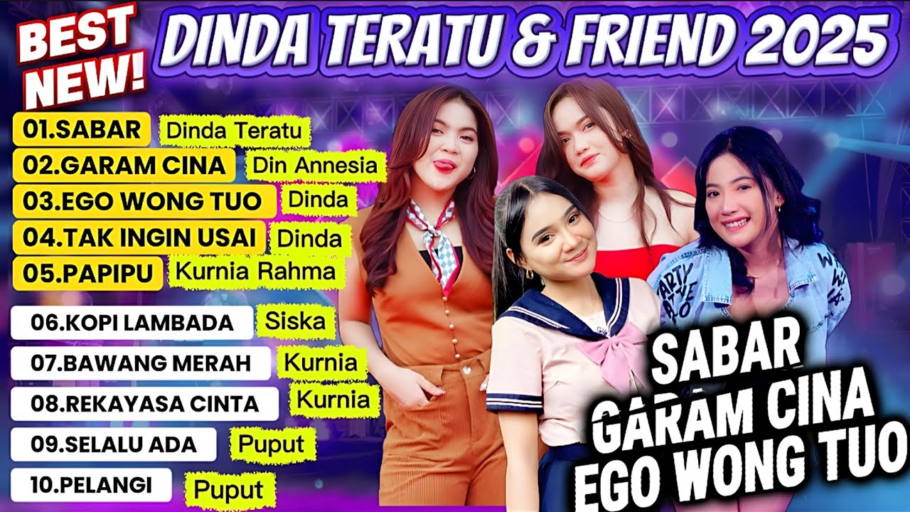 EGO WONG TUO Dinda Teratu SABAR - GARAM CINA Din Annesia |  Full Album Koplo Viral 2025