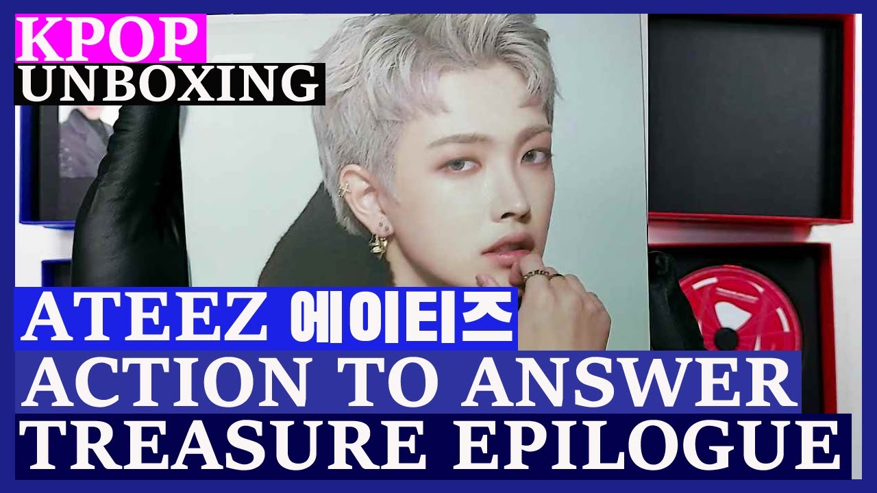 Unboxing ATEEZ [TREASURE EPILOGUE : Action To Answer] 에이티즈 Kpop