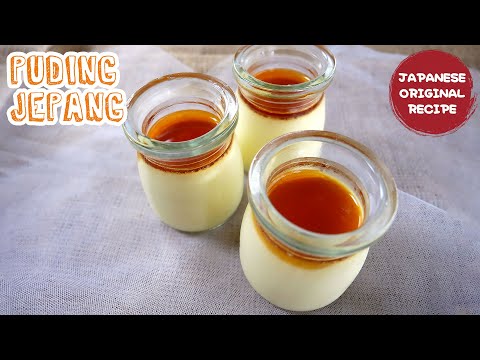 Resep Puding Jepang [Cuma 3 Bahan], -Cara Membuat Japanese Milk Purin Secara Gampang