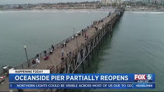Oceanside Pier partially reopens