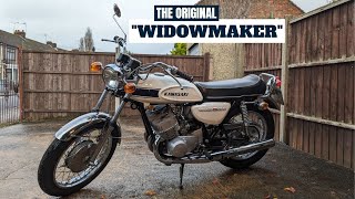 1969 KAWASAKI H1 MACH III 500 | Walkaround and Kickstart | 2 Stroke Triple | Classic Bike