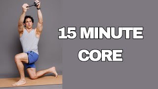 15 Min FULL CORE Workout (3 Rounds) - Warm Up & Cool Down, Follow Along
