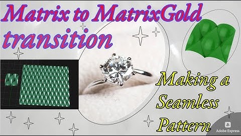 MatrixGold Seamless Pattern