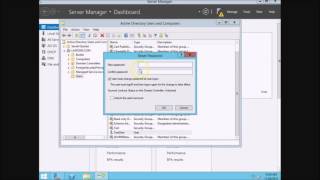 How to Reset Domain Password in Server 2012