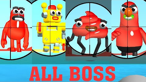 Man Runner 2048 - Max Level Gameplay In Man Runner 2048.Kill The All Bosses