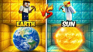 Minecraft, Rs1 vs Rs 1,00,000 PLANET MINING Challenge || ...