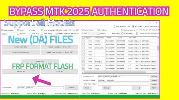 MTK auth bypass tool v7 | disable DA file (or auth) | Mediatek Format Flash All Chipset 2025 V6 v5
