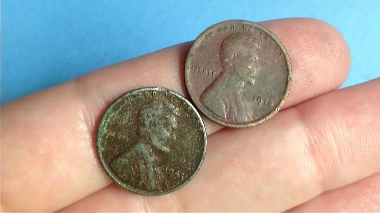 Coin Roll Hunting Pennies. ****Steel Penny Found**** YouTube