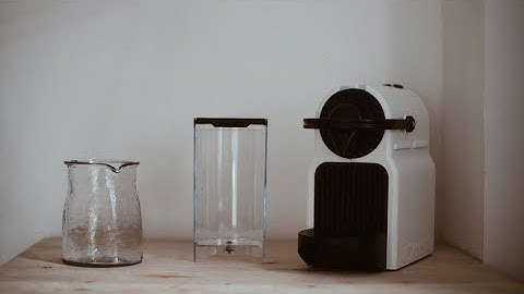 Nespresso Inissia: How to - Detailed directions for the first use 2022