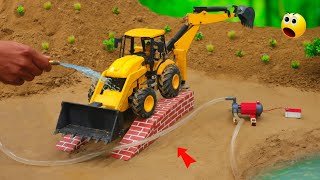 Diy Mini Tractor Jcb High Pressure Washing Station With Water Pump Science Project Tech Creators