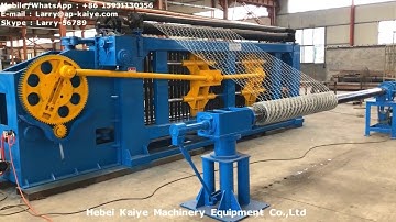 New Type Heavy Double Block Gabion Mesh Machine