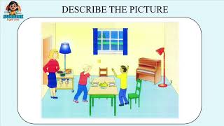 Describe the picture - Speaking - Starters 4 - Test1