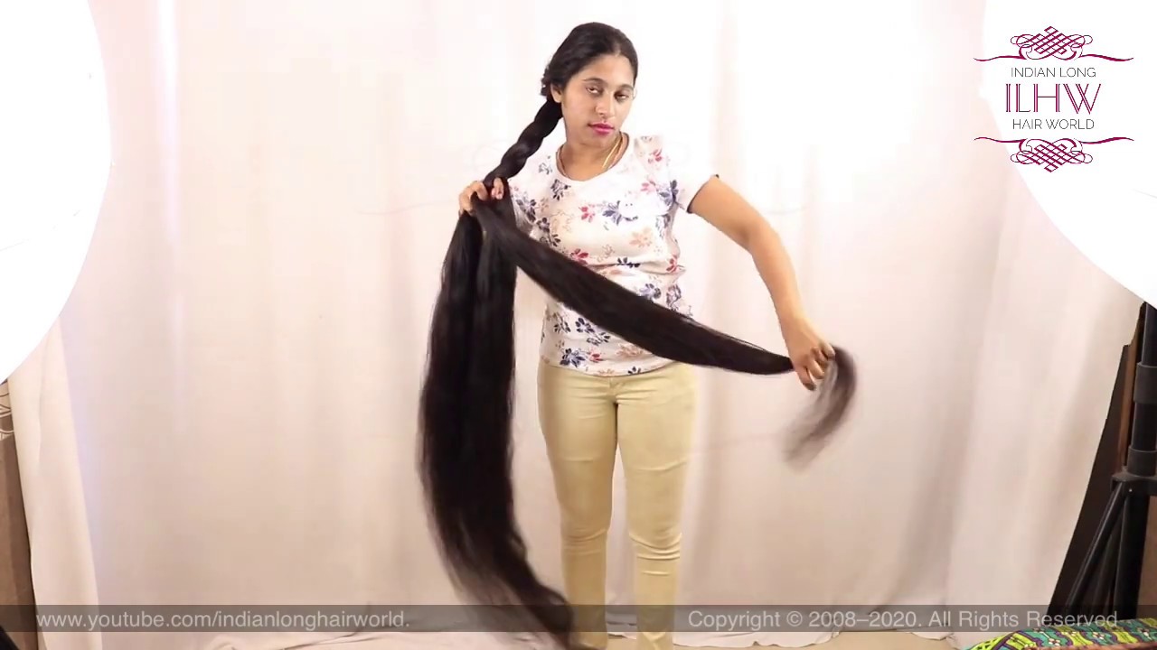 Bottom Folded Hair Braid For Very Long Hair | How to Manage Very Long Braided Hair| DIY Folded Braid