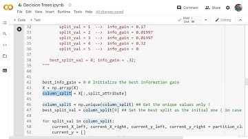 82. The Decision Tree ID3 algorithm from scratch Part 1
