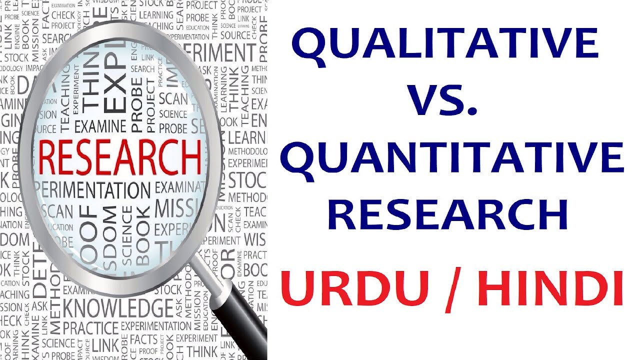 quantitative research example in hindi