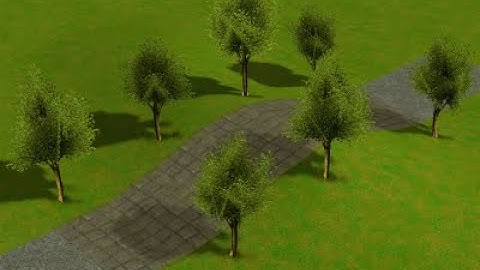 RollerCoaster Tycoon Custom Scenery (Path Cover) DOWNLOAD / RCT3 Custom Scenery Spearz-it Video