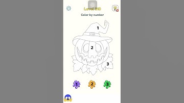 Dop 3 Level 310 Color by number