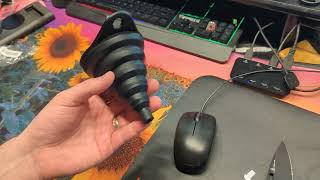 Temu Review: Car Engine Oil Funnel, Car Universal Silicone Liquid Funnel screenshot 4