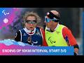 Final Moments Of The Women S 10km Interval Start Classic Vision Impaired Winter Paralympics