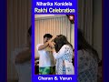 Niharika konidela rakhi celebration with charan  varun  cinema roundup