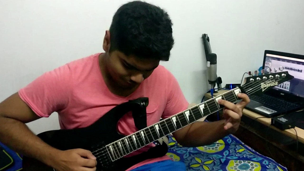 Megadeth - A Tout Le Monde Guitar Solo Cover - YouTube