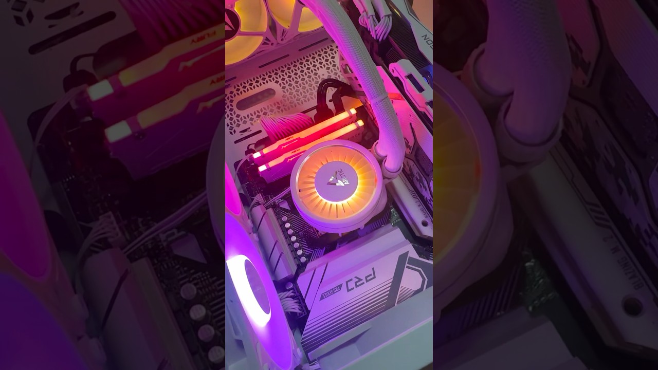 Am trecut PC-ul pe AIO cu Arctic Freezer III A-RGB White • DORADO SYSTEMS®️ • Service IT Sector 6